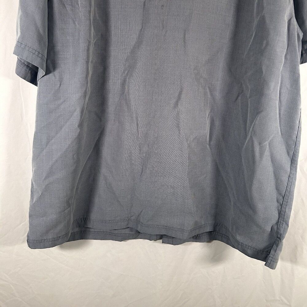 Alpine Design Polo Shirt Men's XXL Blue Button Up Short Sleeve Collared - Picture 9 of 10